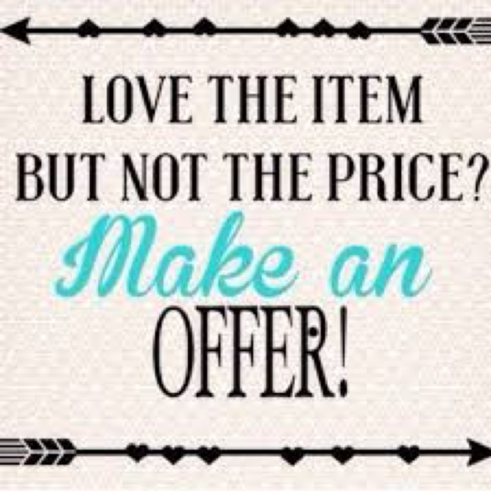 REASONABLE OFFERS WILL BE ACCEPTED!